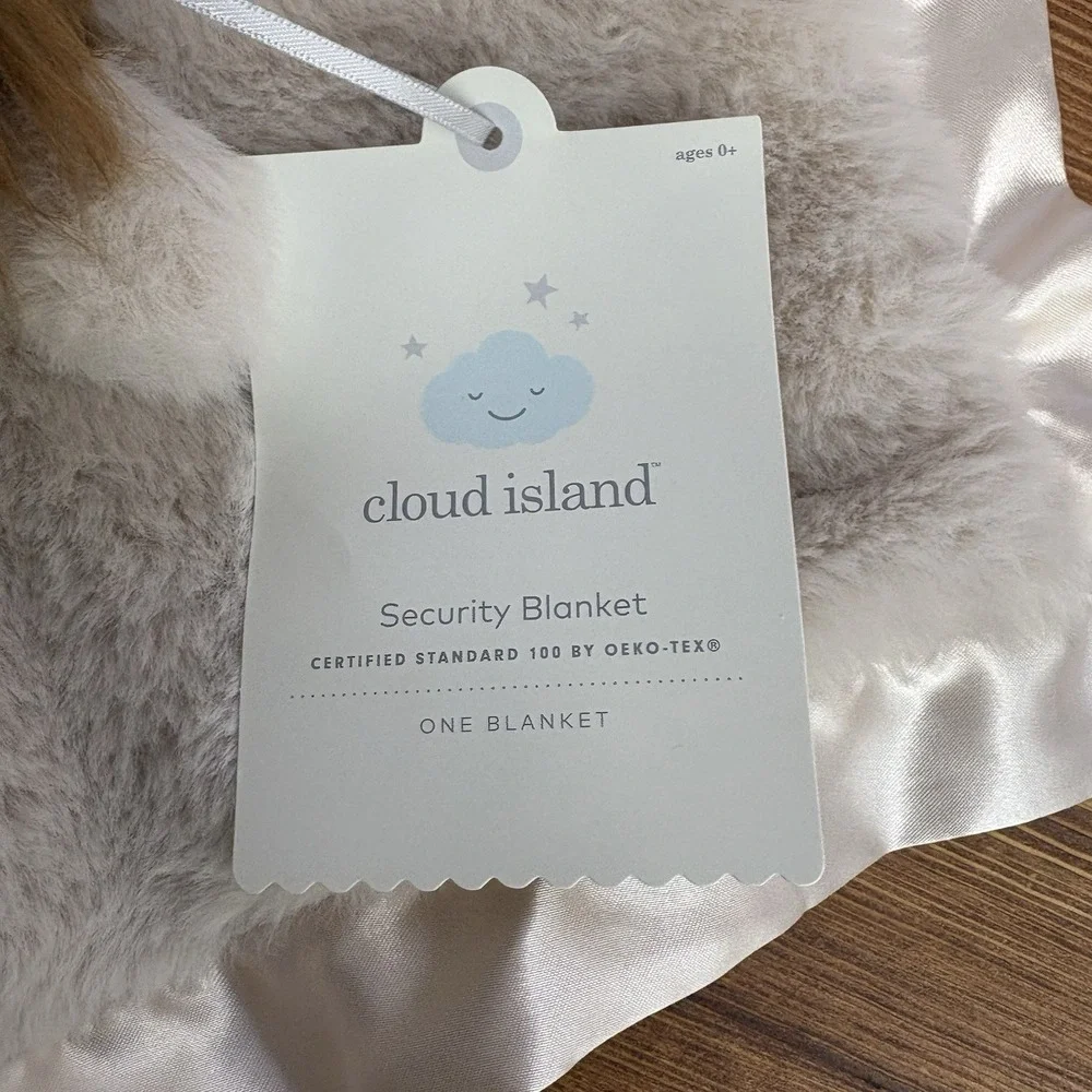 Cloud Island‎ Lion Security Blanket Lovey Satin Back Plush Baby